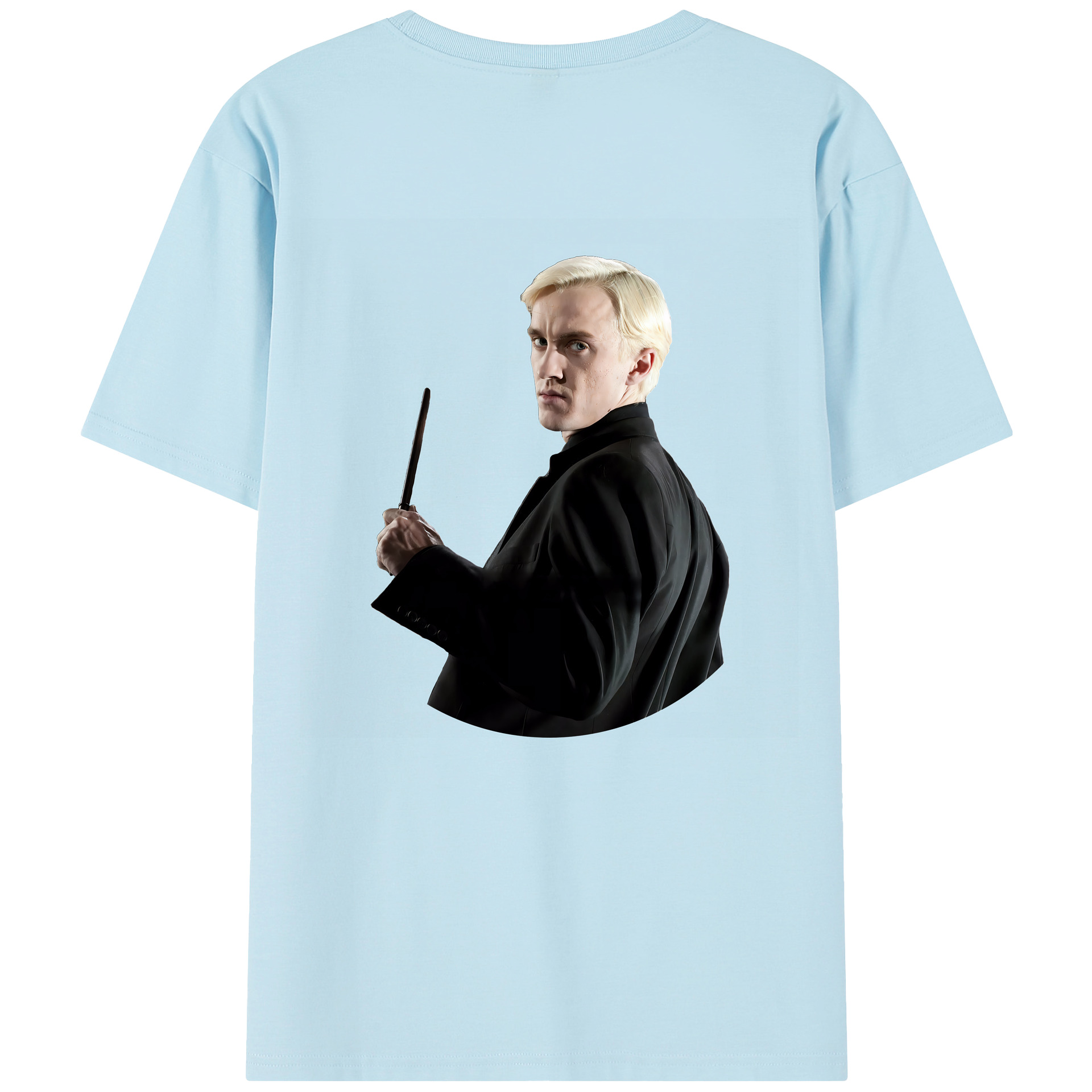 （画像用） Harry Potter ハリー・ポッターシリーズ 綿100％半袖Tシャツ（背面プリント）